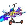 Monopattini Elettriciper Adulti Batteria a Lungo Raggio 350W, Design Facile da Trasportare e Ripiegare, E-Scooter Ultraleggero d