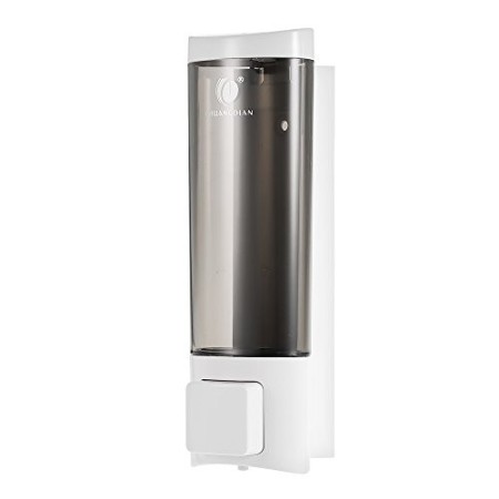 Anself CHUANGDIAN Manuale Mano Sapone Dispenser Liquido Mount Shampoo Dispenser a Muro per Bagno 200ml