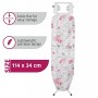 Kleeneze KL063052UKFLOEU-Asse da Stiro con Fantasia, 120 x 38 cm, Floreale Rosa