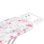Kleeneze KL063052UKFLOEU-Asse da Stiro con Fantasia, 120 x 38 cm, Floreale Rosa