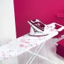Kleeneze KL063052UKFLOEU-Asse da Stiro con Fantasia, 120 x 38 cm, Floreale Rosa