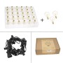 Catena Luminosa Esterno LOFTer Stringa Luci da Giardino con 30 Lampadine Filo Luci Esterno Catena di Luce da 9,5m Illuminazione 