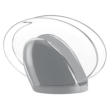 Guzzini Portatovaglioli Feeling, Grigio Cielo, 15.5 x 8.5 x h11 cm