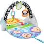 Fisher-Price Palestrina Pieghevole degli Animali con Arco in Bianco e Nero per Stimolare la Vista, con Soffice Tappetino e Gioch
