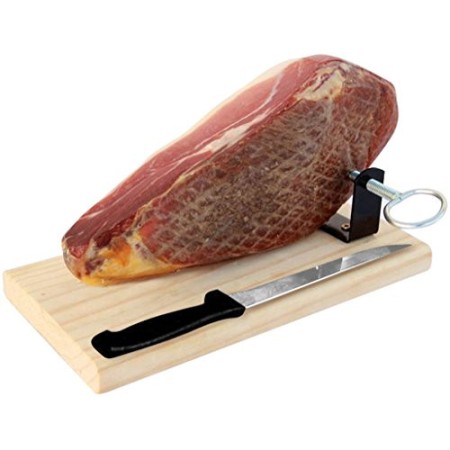 Prosciutto Crudo Serrano Spagnolo Stagionato e Disossato 1 Kg (Mini) Jamonprive - Jamon Serrano - Porta prosciutto non incluso