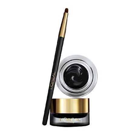 L'Oréal Paris MakeUp Eyeliner in Gel Superliner Gel Intenza, Texture in Gel e Tratto Spesso per un Risultato Ottimale, Nero, Co