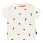 Noppies B Regular T-Shirt SS Atascocita, Avorio (Blanc De Blanc P002), 62 (Taglia Unica: 56) Bimbo