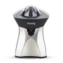 H.Koenig AGR60, Spremiagrumi Elettrico, Corpo in Acciaio Inox, 60W, Sistema antigoccia, Grigio