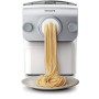 Philips - Macchina per la pasta automatica 4 tipi di pasta, 400g bianco