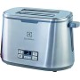 Electrolux EAT7800 Expressionist Digitale Tostapane, Acciaio Inossidabile, 2 Scomparti, Regolazione elettronica a 7 livelli, 980