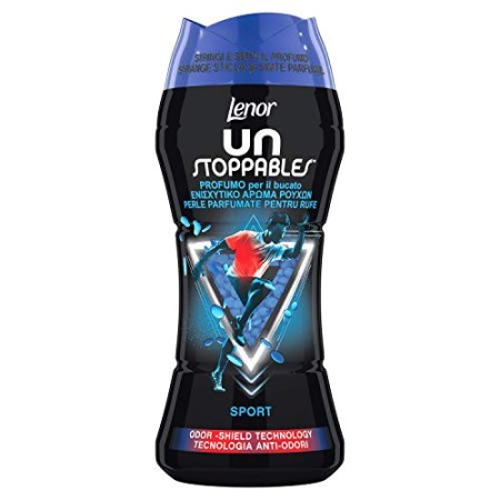 Lenor unstoppables Sport Profumo per Bucato 210g, diffonde un Fresco Profumo Che Dura a Lungo