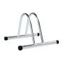 4BIKE AM005 Stand Bici a Terra, Singolo, Modulare, Zincato, 36x37x27 cm