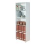 Links - Simply A12 - Libreria. Dim: 60x30x180 h cm. Col: Bianco. Mat: Nobilitato.