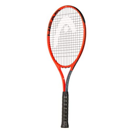 HEAD Radical 27 - Racchetta da tennis, 2 impugnature, colore: Grigio/Arancione