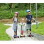 Hikole Monopattino per bambini con 3 ruote, altezza regolabile, per bambini e bambine, 3 – 12, luce LED lampeggiante, ruote in
