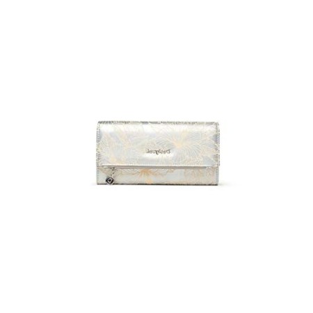 Desigual Mone_Akela Rocio - Portafoglio da donna, colore: Argento