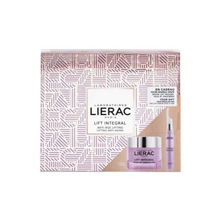 Lierac Lift Integral Cofanetto Regalo con Crema Antirughe Liftante 50 ml e Siero Contorno Occhi & Palpebre 15 ml