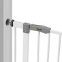 Hauck 597026 Cancello di Sicurezza per Porte Interne - Open'n Stop, 75 - 80 cm, Bianco