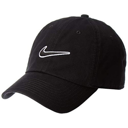 Nike U Nk H86 Cap Essential Swsh, Cappellino da baseball Unisex adulto, Nero Black 010, Taglia unica
