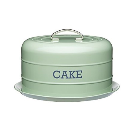 KitchenCraft Living Nostalgia - Teglia ermetica, 28,5 x 18 cm, colore: Verde salvia inglese