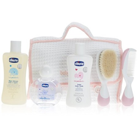 Chicco Baby Moments Beauty All-You-Need Cofanetto Regalo, Bimba, Rosa