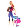 Barbie- Wellness Playset Sport con Bambola e Accessori Giocattolo per Bambini 3+ Anni, Multicolore, GJG57