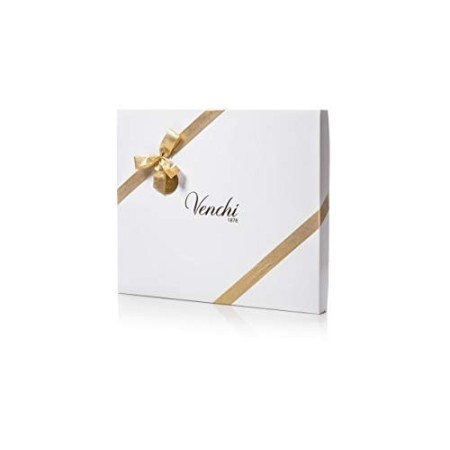 Elegante Scatola Bianca con Cioccolatini Assortiti, 500g - Mix di Cioccolatini Fondenti e al Latte - Senza Glutine