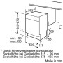 Bosch Elettrodomestici Serie 4 SMU46LS00E Lavastoviglie, Silenceplus, Display a 7 Segmenti, 60 cm, 7.5 L, 46 Decibel, 14 coperti