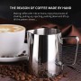 FlamGen Bricco per Latte in Acciaio Inox, Brocca in Schiuma di Latte Cappuccino 900ml (32 oz) con Bilance di Misurazione di Due 