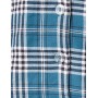 Marchio Amazon - Iris & Lilly Camicia da Notte a Manica Lunga in Flanella Donna, Blu (navy&teal), S, Label: S