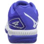 Mizuno Wave Exceed Tour4 CC, Scarpe da Tennis Donna, Bianco (Wht/Dazzlingblue/Silver 25), 39 EU