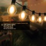 Catena Luminosa Esterno, Litogo 9,5m Luci da Esterno LED Catene Luminose per Esterni con 25+2 G40 Filo Lampadine Luminarie Lucin