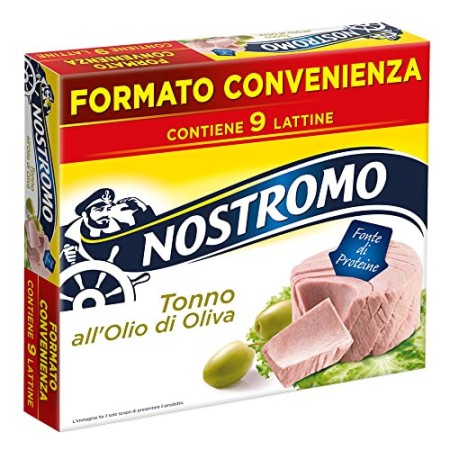 Nostromo Tonno All'Olio Di Oliva Multipackpiano 9 Lattine - 630 Gr