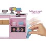 Barbie La Pasticceria Playset con Bambola Bionda, Isola per Cucinare, Forno e Accessori, Giocattolo per Bambini 4+ Anni