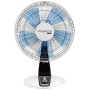 Rowenta VU2640 Silence Extreme Ventilatore da Tavolo, 3 Velocità, Turbo Boost, 40 cm, 70 W, 45 Decibel, Nero, Blu, Bianco
