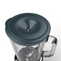 Imetec FrullaTutto Frullatore, Lame Tritaghiaccio in Acciaio Inox, Bicchiere da 800 ml in Vetro Antigraffio, 2 Velocità, Funzio