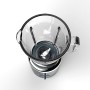 Imetec FrullaTutto Frullatore, Lame Tritaghiaccio in Acciaio Inox, Bicchiere da 800 ml in Vetro Antigraffio, 2 Velocità, Funzio