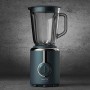 Imetec FrullaTutto Frullatore, Lame Tritaghiaccio in Acciaio Inox, Bicchiere da 800 ml in Vetro Antigraffio, 2 Velocità, Funzio