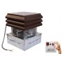 GEMI ELETTRONICA Aspirafumo modello base Tirafumo Aspiratore per Camino Tiracamino Comignolo Fumaiolo Torrino Comignolo Fumaiolo