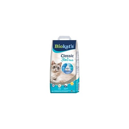 Lettiera Biokat's Classic Fresh 3in1 - Fiori di cotone - % 2 x 10 l