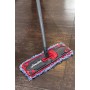 Vileda Revolution Ricambio Microfibra e Cotone, Panno Ricambio, Lavapavimenti, per Piastrelle e Vinile, con Anelli di Tessuto, B