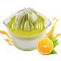 Spremiagrumi Manuale, Citrus Spremiagrumi per Arance, Limoni, Agrumi, 4 in 1, Spremiagrumi Limetta Pressa con 2 Alesatori e Cont
