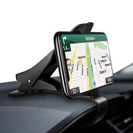 Modohe Supporto Auto Smartphone Universale Cruscotto Porta Cellulare Auto per iPhone11 Pro/11/Xs Max/Xs/Xr/X/8/7/6s Plus, Galaxy