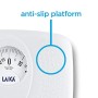 Laica Bilancia PL8019 Pesapersone Meccanica, 130 Kg, Colore Bianco