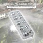 HUKOER Nebulizzatore Umidificatore ad Ultrasuoni 10 Teste con Trasformatore per Giardino, Feste, Umidificazione delle Piante, Ef