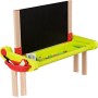 Smoby- Activity Banco Scuola Modulo Space in Legno con Accessori, 36 mesi -7 anni, 7600028112