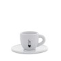 Bialetti Y0TZ097 Tazzina Moka Istituzionale (con Piattino), Porcellana