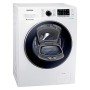 Samsung WW70K5410UW Lavatrice 7 kg AddWash, 1400 rpm, Bianco con Oblò Blu
