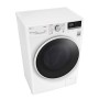 LG F2WT4S6AIDD Lavatrice Slim a Carica Frontale 6,5 Kg, Libera Installazione, 1200 Giri, Classe A+++ -20%, Intelligenza Artifici
