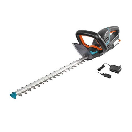 Gardena Comfortcut Li-18/50 Kit Tagliasiepi a Batteria con Impugnatura Ergonomica, Protezione Antiurto, Batteria Li-Ion 18 V e C